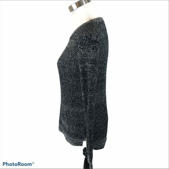 a.n.a.‎ Black and White Cotton Blend Sweater Small - Picture 4 of 11